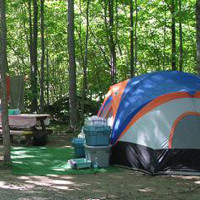 A great place to camp on the Bruce Peninsula.